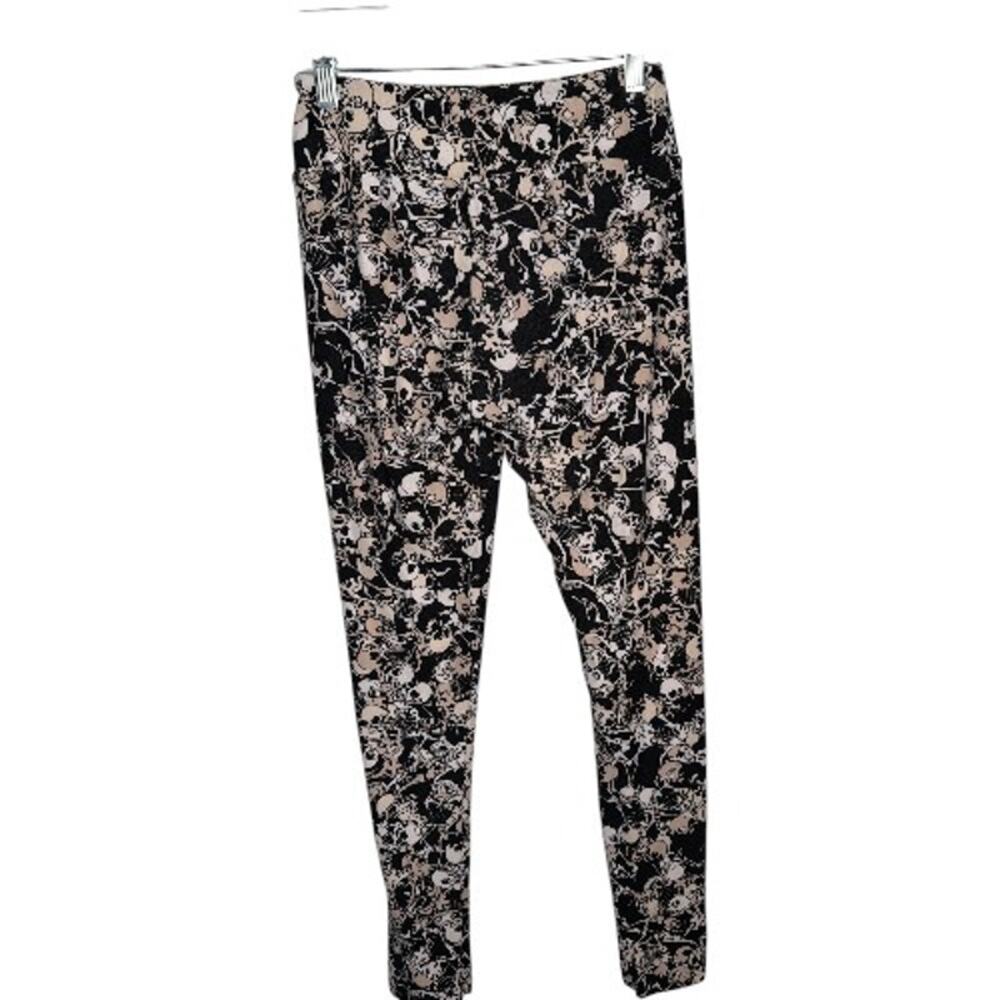 LuLaRoe Skeleton Bone Print Leggings OS - Picture 3 of 6